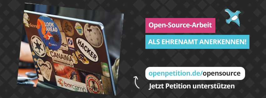 Ehrenamt Open-Source Banner - Facebook